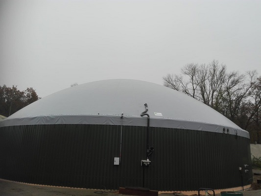 Biogasdak Klein Schwechten
