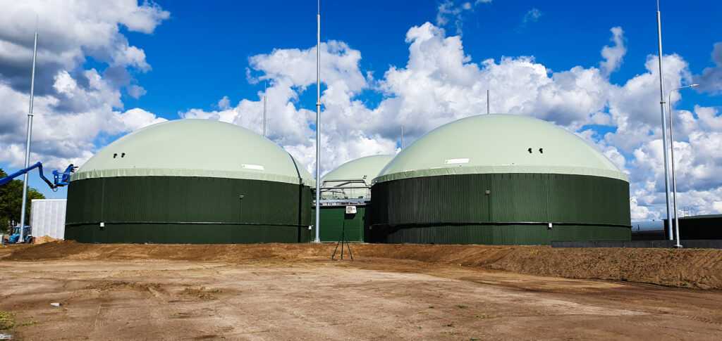 Biogasdak Falknowo Polen