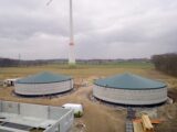 Mest silo afdekkingen Steinfurt Duitsland