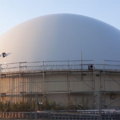 Biogasdak Langwetzendorf Duitsland