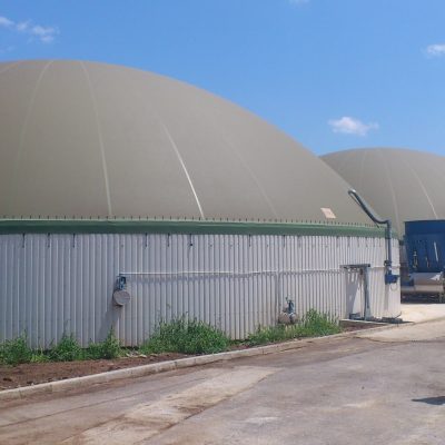 Biogasdak Roemenië