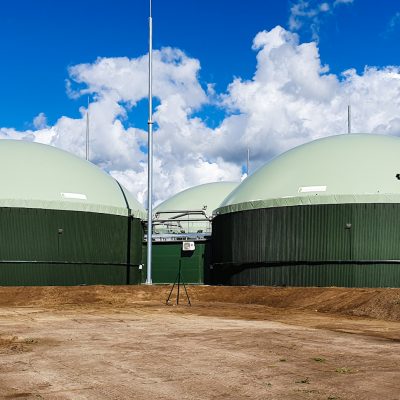 Biogasdak Falknowo Polen